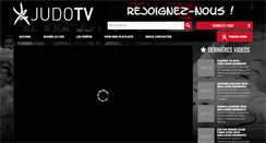 Desktop Screenshot of judotv.fr
